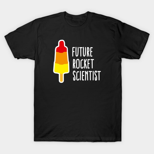Future rocket scientist popsicle rocket graduation T-Shirt by LaundryFactory